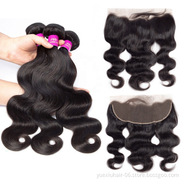 Wholesale Cheap Price Free Samples Virgin Raw Malaysian Hair Bundles With Frontal,Free Hair Weave Samples